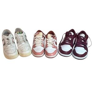 Nike Men’s Shoe Bundle Sizes 9 10 11 Air Force 1 Dunk Sneakers Lot